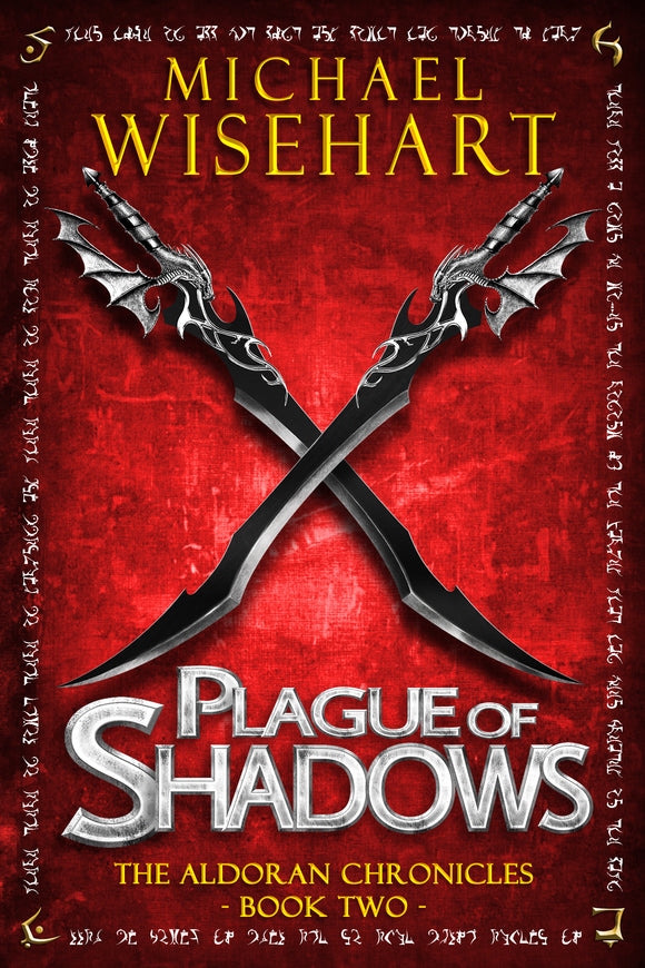 Plague of Shadows (Used Signed Paperback) - Michael Wisehart