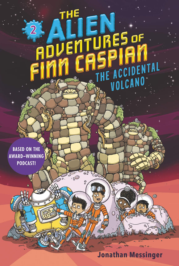 The Alien Adventures of Finn Caspian #2: The Accidental Volcano (Used Paperback) - Jonathan Messinger