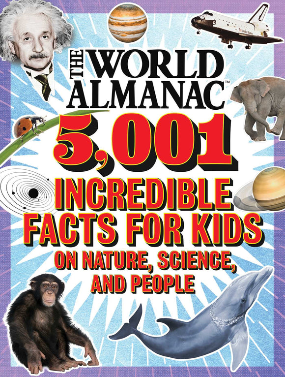 The World Almanac 5,001 Incredible Facts for Kids (Used Hardcover) - World Almanace