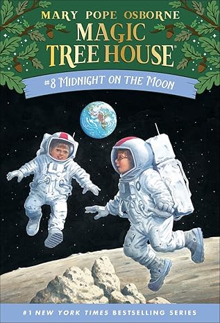 Magic Tree House # 8 Midnight on the Moon (Used Paperback) - Mary Pope Osborne