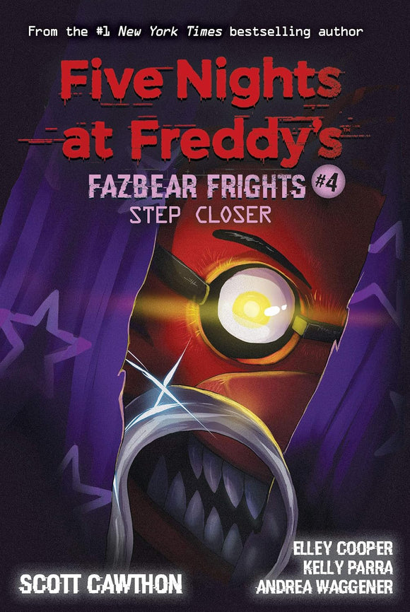 Five nights at Freddy's Fazbear Frights # 4 Step Closer (Like New Paperback) - Scott Cawthon
