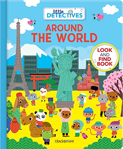 Little Detectives Around the World: A Look and Find Book (Used Hardcover) - Anne Paradis (Adapter), Sonia Baretti (Illustrator)