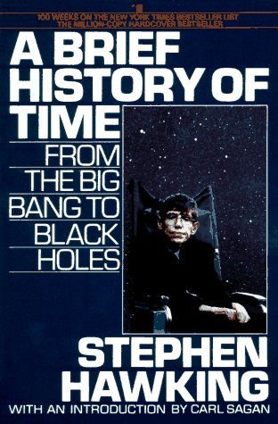 A Brief History of Time: From the Big Bang to Black Holes (Used Paperback) - Stephen Hawking, Carl Sagan (Introduction), Ron Miller (Illustrator)