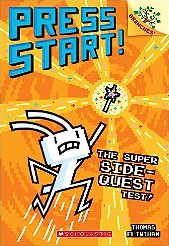 Press Start!  # 6 The Super Side-Quest Test! (Used Paperback) - Thomas Flintham