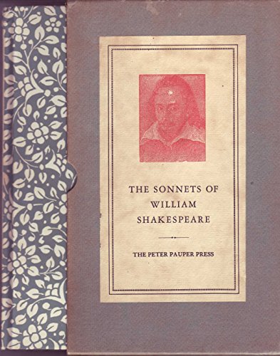 The Sonnets of William Shakespeare (Used Hardcover) - The Peter Pauper Press