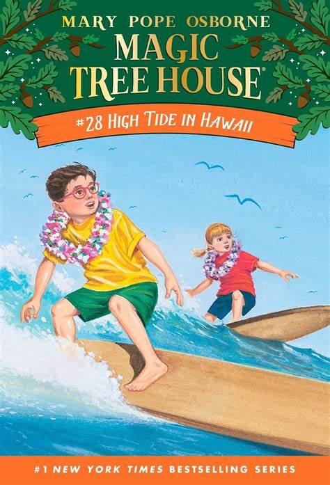 Magic Tree House High Tide in Hawaii (Used Papaerback) - Mary Pope Osborne