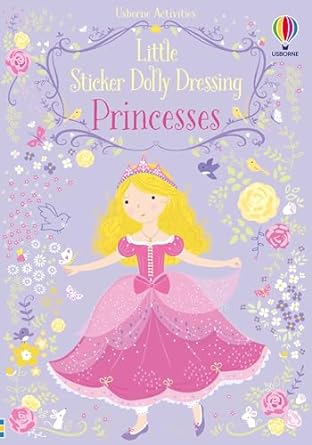 Usborne Activities Little Sticker Dolly Dressing Princesses