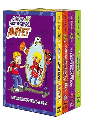 Tales of a Sixth-Grade Muppet The Complete Adventures Gift Set in Box (Used Hardcover) - Kirk Scroggs