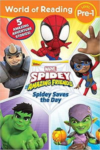 Spidey Saves The Day: Spidey And His Amazing Friends (Used Paperback) - Disney Books