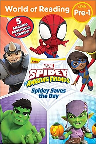 Spidey Saves The Day: Spidey And His Amazing Friends (Used Paperback) - Disney Books