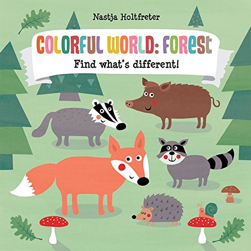Colorful World Forest (Used Board Book) - Nastja Holtfreter