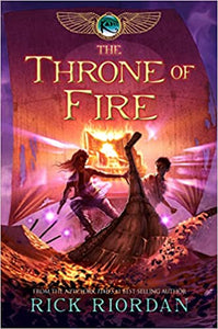 The Kane Chronicles The Throne of Fire (Used Paperback) - Rick Riordan