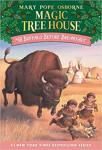 Magic Tree House # 18 Buffalo Before Breakfast (Used Paperback) - Mary Pope Osborne