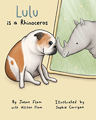 Lulu Is A Rhinoceros (Used Hardcover) - Jason Flom and Allison Flom