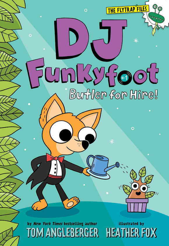 D J Funkyfoot #1 Butler for Hire (Used Hardcover) - Tom Angleberger