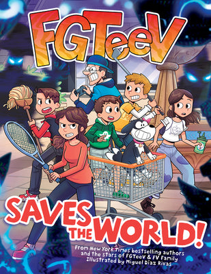 FGTeeV Saves The World (Used Paperback) - FGTeeV