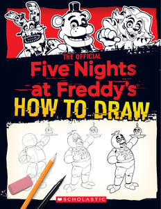 Five Nights at Freddy's How to Draw (Used Paperback) - Scholastic Inc.