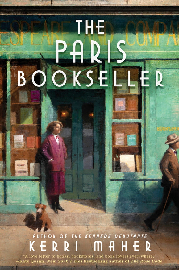 The Paris Bookseller (Used Hardcover) -  Kerri Maher