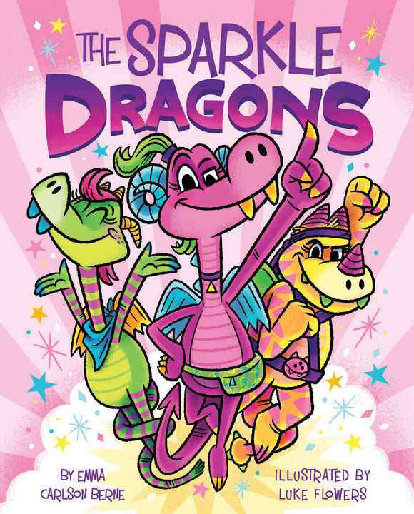 The Sparkle Dragons (Used Paperback) - Emma Carlson Berne