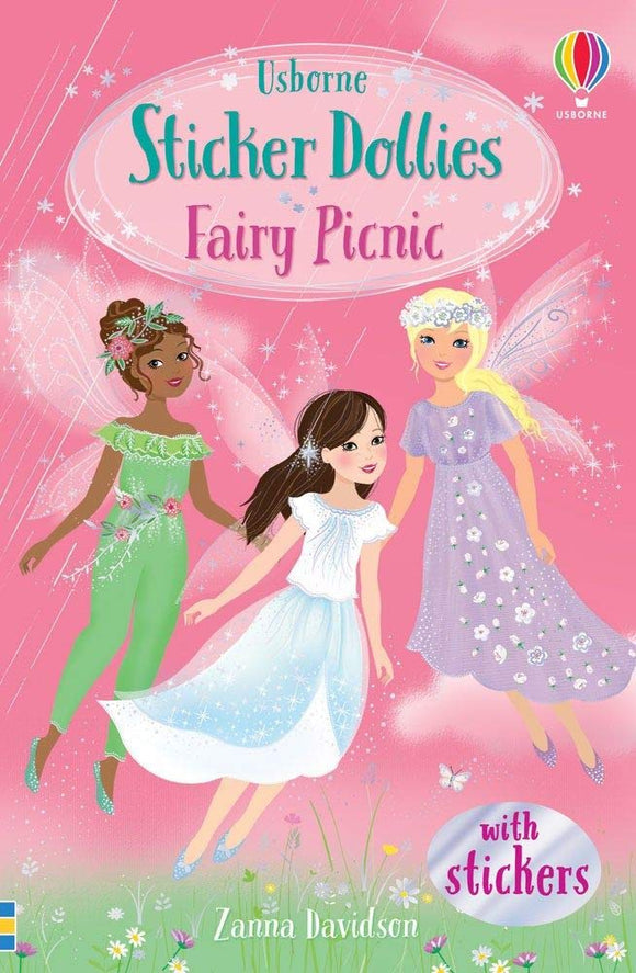 Sticker Dollies :Fairy Picnic (Used Paperback) - Zanna Davidson