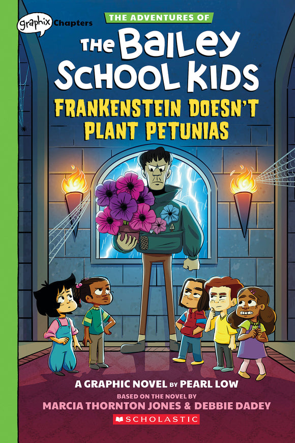The Bailey School Kids Frankenstein Doesn't Plant Petunias (Used Paperback) - Pearl Low