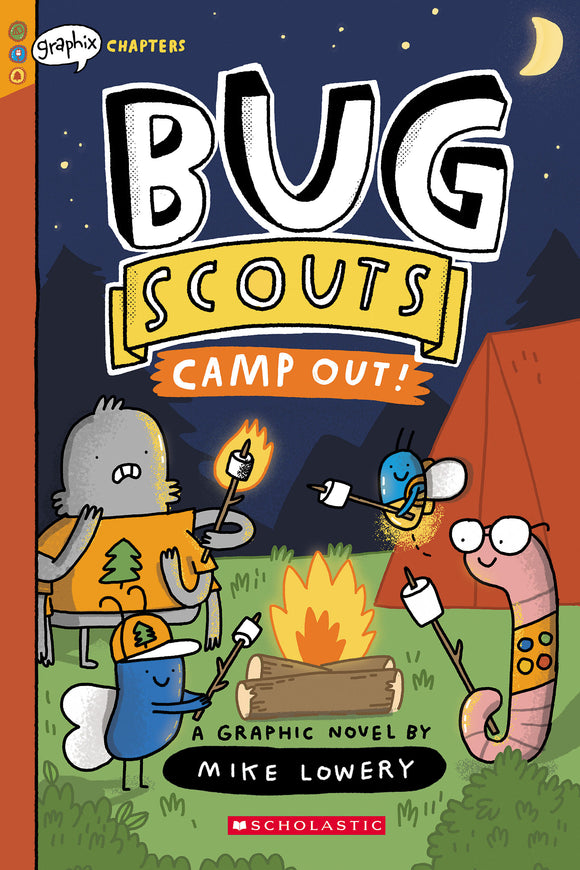 Bug Scouts Camp Out! (Used Paperback) - Mike Lowery
