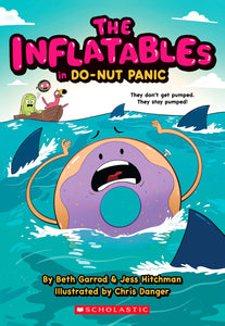 The Inflatables in Do-nut Panic (Used Paperback) -Beth Garrod & Jess Hitchman