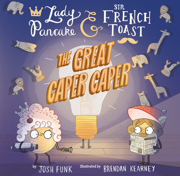 The Great Caper Caper (Used Hardcover) - Josh Funk, Brendan Kearney (Illustrator)