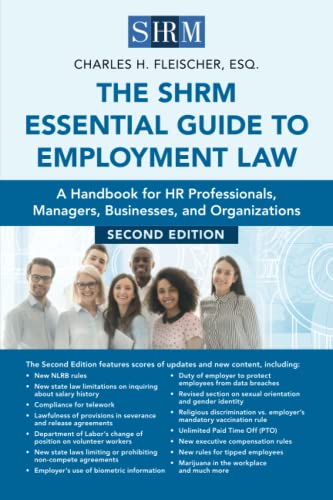 The SHRM Essential Guide to Employment Law (Used Paperback) - Charles H. Fleisher