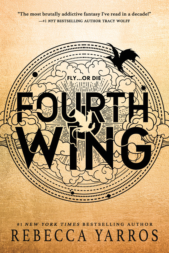 Fourth Wing (Used Hardcover) - Rebecca Yarros