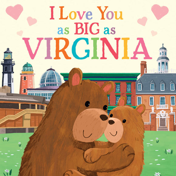 I Love You as Big as Virginia (Used Board Book) - Rose Rossner