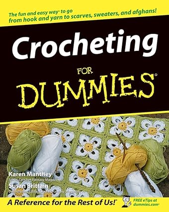 Crocheting for Dummies (Used Paperback) - Manthey Britain