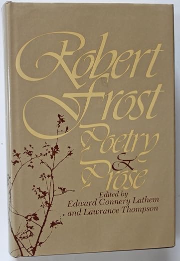 Poetry & Prose (Used Paperback) - Robert Frost