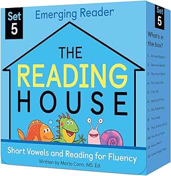 Reading House Short Vowels and Reading for Fluency in Box (Used Paperbacks) - Maria Conn