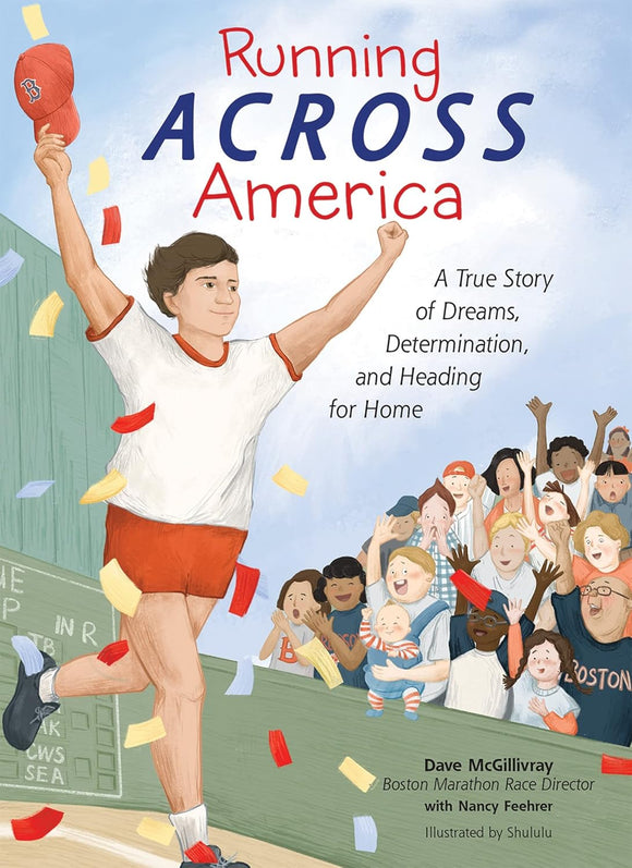 Running Across America (Used Hardcover) - Dave McGillivray with Nancy Feehrer