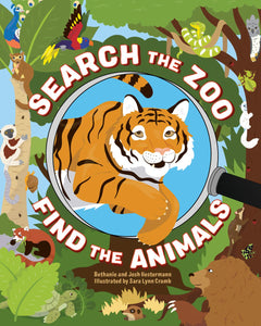 Search the Zoo, Find the Animals ( Used Hardcover) - Bethanie and Josh Hestermann