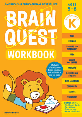 Brain Quest Workbook: Kindergarten Revised Edition (Used Paperback) - Workman Publishing