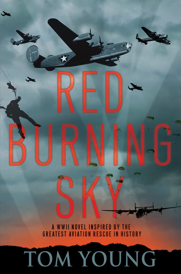 Red Burning Sky (Used Paperback) - Tom Young