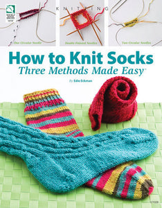 How to Knit Socks: Three Methods Made Easy (Used Paperback) - Edie Eckman