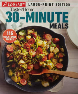 Taste of Home 30-Minute Meals (Used Hardcover) - Taste of Home Books