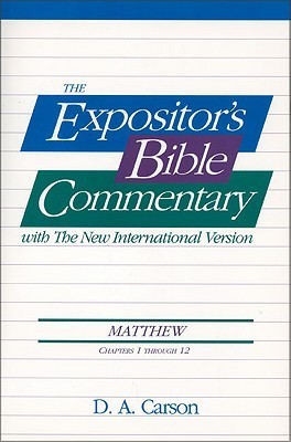 Matthew Vol 1 (Chapters 1:12), The Expositor's Bible Commentary (Used Paperback) - D. A. Carson