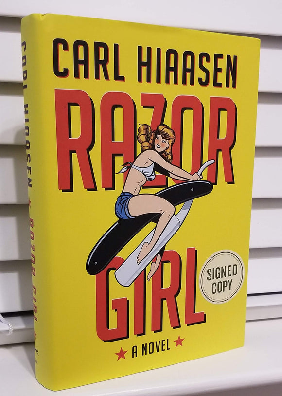Razor Girl (Used Hardcover) - Carl Hiasen