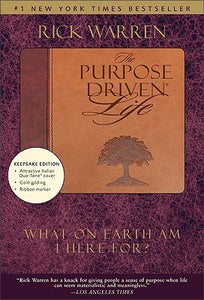 The Purpose Driven Life, Duo Tone Keepsake Edition (Used Hardcover) - Rick Warren