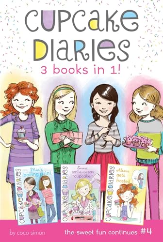 Cupcake Diaries 3 Books in 1! # 4 (Used Paperback) - Coco Simon