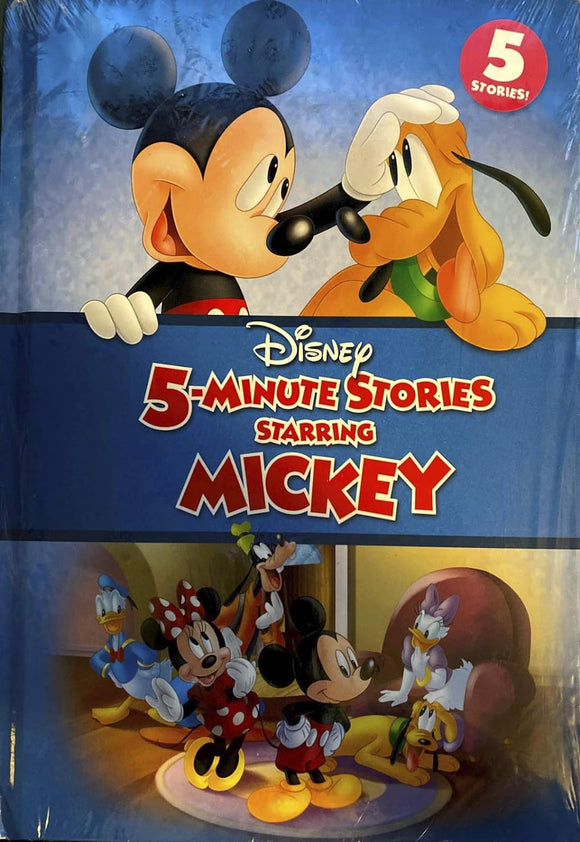 Disney 5-Minute Stories Starring Mickey (Used Hardcover) - Disney Press