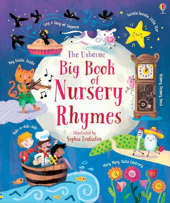 The Usborne Big Book of Nursery Rhymes (Used Board Book) - Usborne