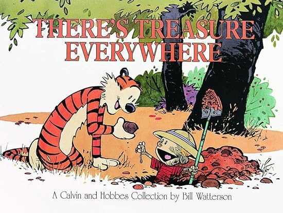 There's Treasure Everywhere (Used Paperback) - Bill Watterson