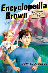 Encyclopedia Brown Gets His Man (Used Paperback Book) - Donald J Sobol