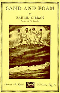 Sand and Foam (Used Hardcover) - Kahlil Gibran