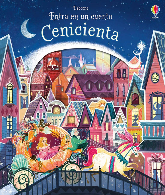 Usborne Entra en un cuento Cenicienta (Used Board Book) - Anna Milbourne